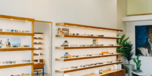 Oliver Peoples display