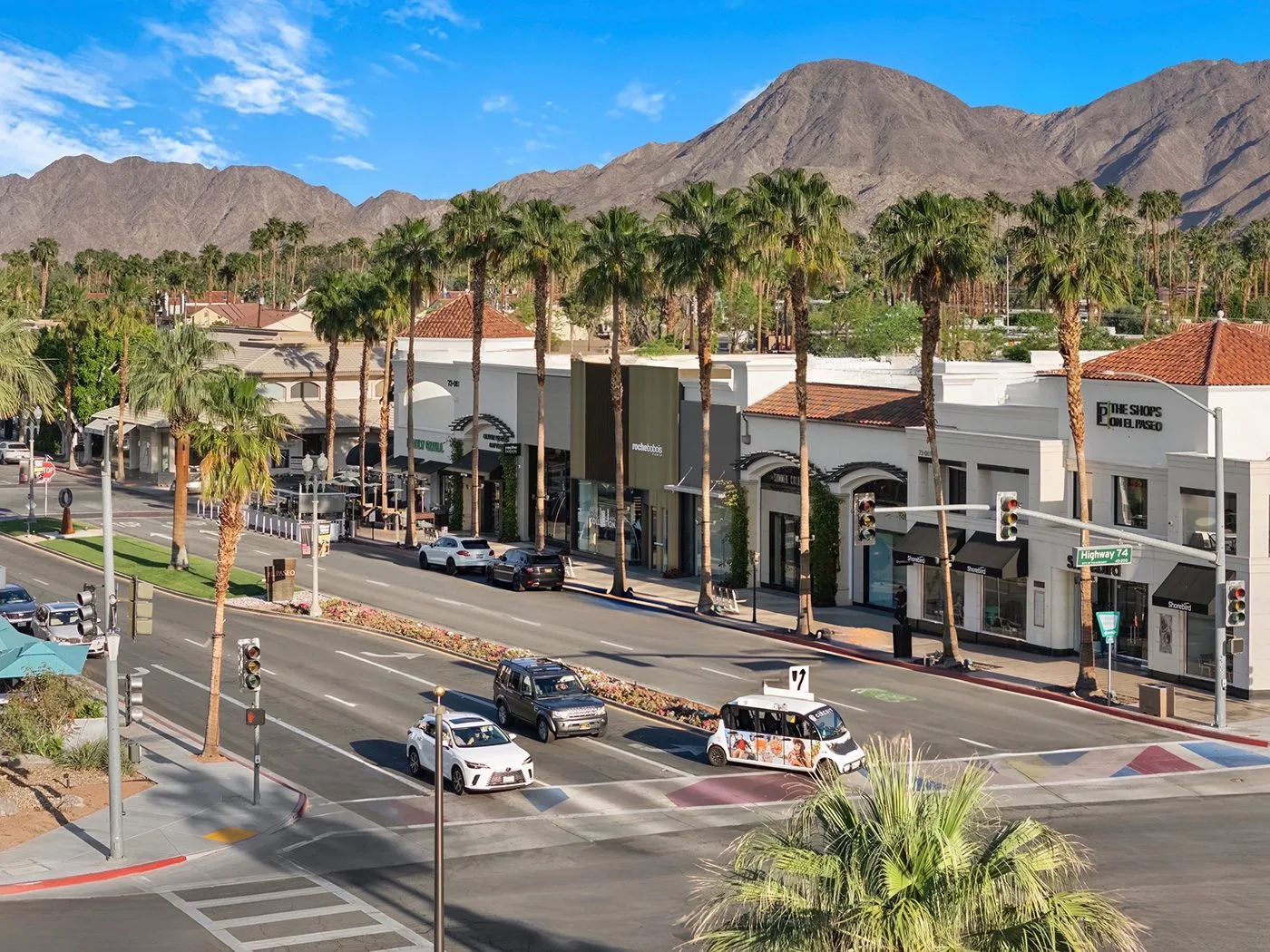 Vew of Palm Desert Arial view of Palm Desert